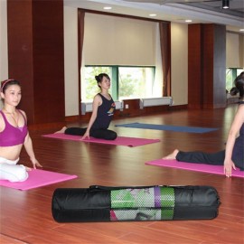 Portable Yoga Pilates Mat Mesh Case Bag Oxford Exercise Workout Carrier 67cm