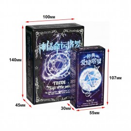 Tarot Cards Game Family Friends Read Mythic Fate Divination Table Games