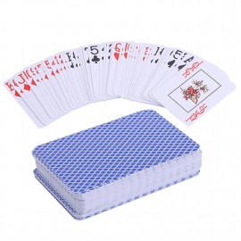 Waterproof Durable PVC Scrub Type Plastic Playing Cards Novelty Poker Card