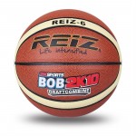 REIZ 6# PU Leather Wear-resistant Non-Slip Indoor Outdoor Basketball Ball