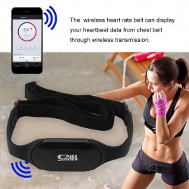 Bluetooth Wireless Heart Rate Monitor Wireless Heart Beat Belt Sports