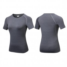 yuerlian 2013 Women Quick Dry Sports T-shirt Elastic Breathable Short Sleeves