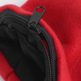 Multifunctional Fleece Outdoor Gym Cycling Hiking Wrist Wallet With Zipper