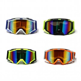 Cool Men Women Double Layer Outdoor Skiing Goggles Anti-Fog Motorcycle Goggles
